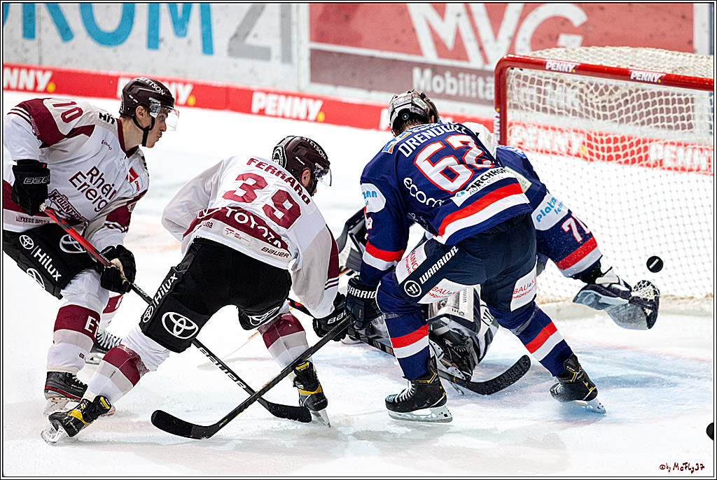 PENNY DEL;  Iserlohn Roosters - Koelner Haie; Iserlohn, 05.02.2021